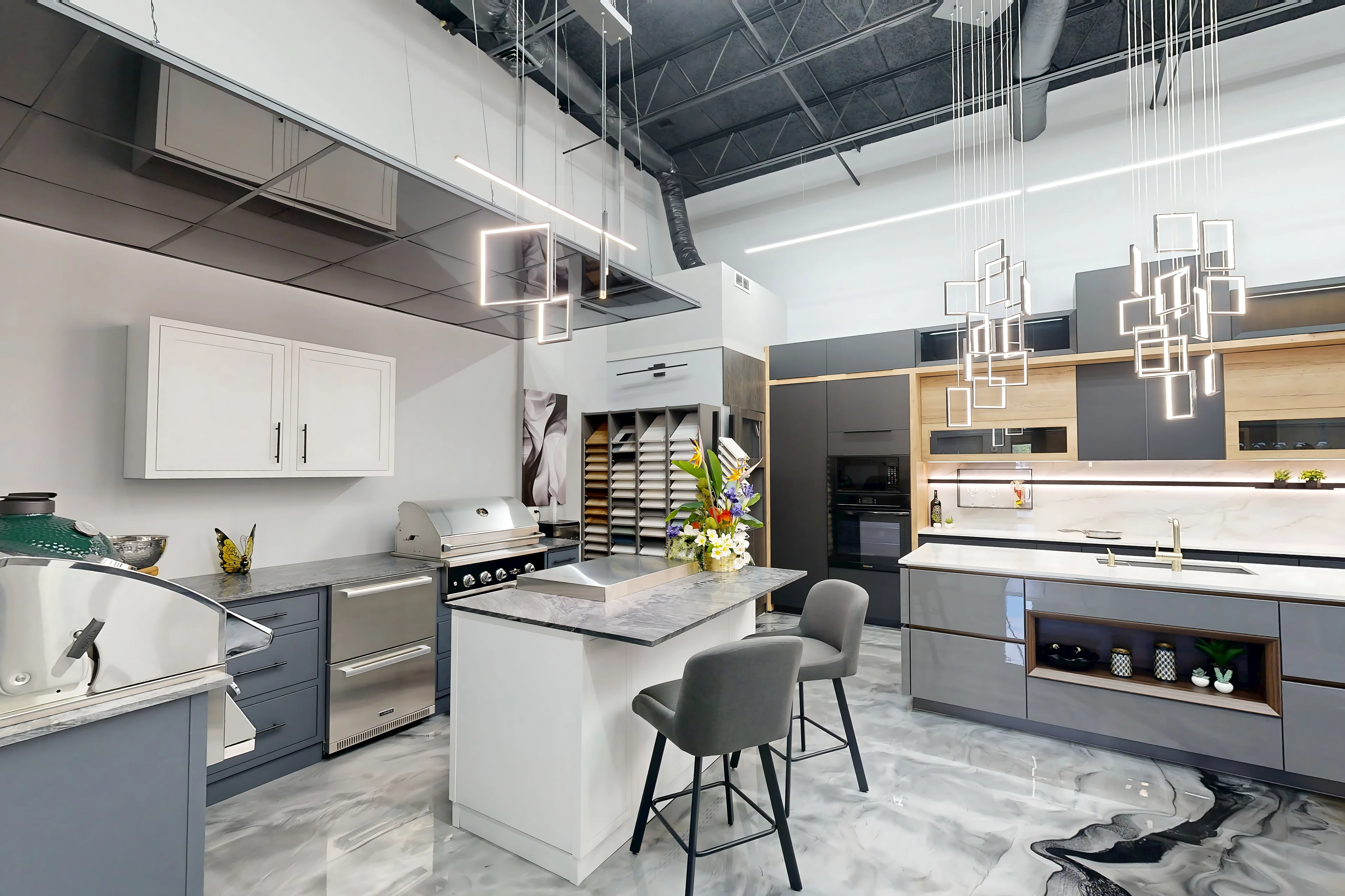 Distinction Kitchen and Bath showroom interior