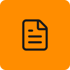 Insurance documentation service icon