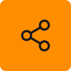 Shareable tour links service icon